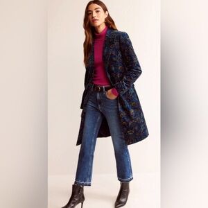Boden Canterbury Velvet Coat